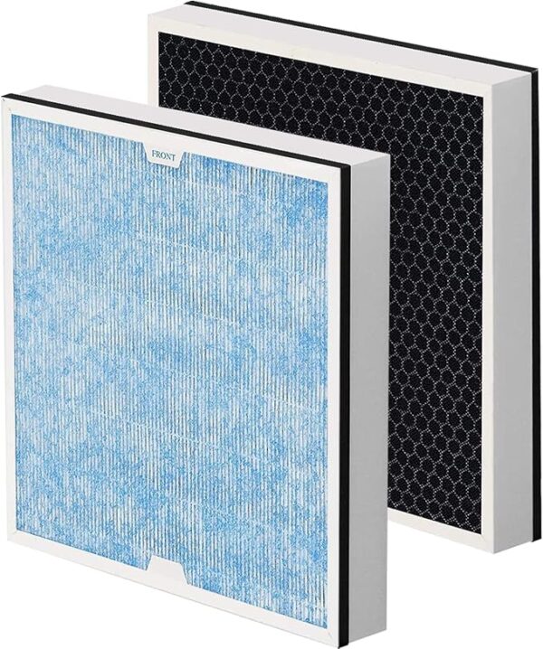 2-Pack HEPA Activated Carbon HEPA filter replacement for Purfresh SPACE models 2420 & 2425 - Image 2